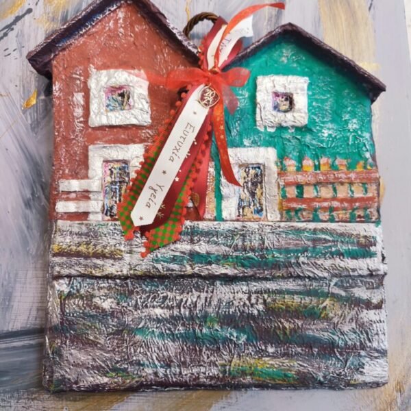 Σπιτάκι Κεραμιδί/Πράσινο Ανοιχτό