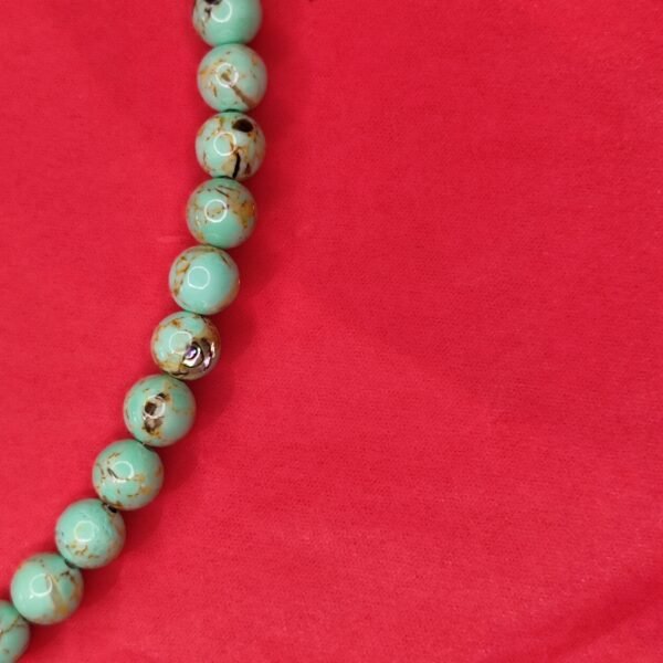 Χειροποίητο κολιέ με νεφρίτες και αιματιτες