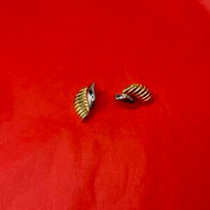 Σκουλαρίκια ατσάλινα mixed shell