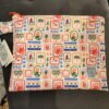 WET BAG Τσαντάκι SEEMYBAG beige Orange stamps