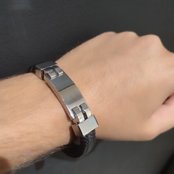 IMG_20251003_203730 Δερμάτινο ανδρικό βραχιόλι χειροπέδα με φαρδιά ταυτότητα