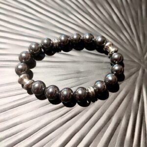 IMG_20251016_194743 Unisex βραχιόλι ελαστικό με αιματίτη