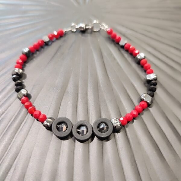 Βραχιόλι χειροποίητο με αιματίτες