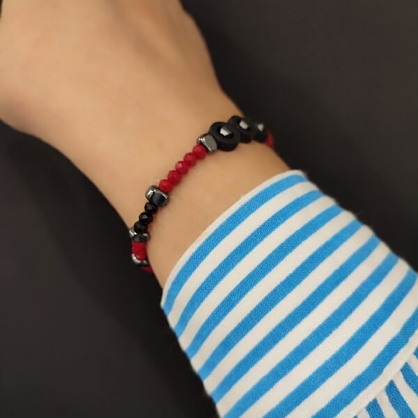 Βραχιόλι χειροποίητο με αιματίτες