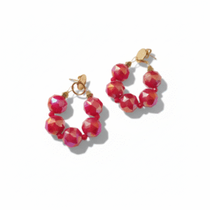 Χειροποίητα σκουλαρίκια Lilium