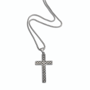 Ατσάλινη αλυσίδα με σταυρό