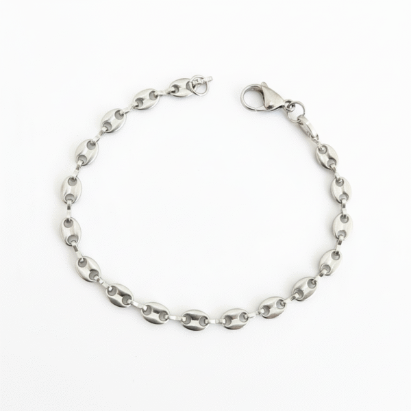 Ατσάλινο βραχιόλι αλυσίδα Basic 1
