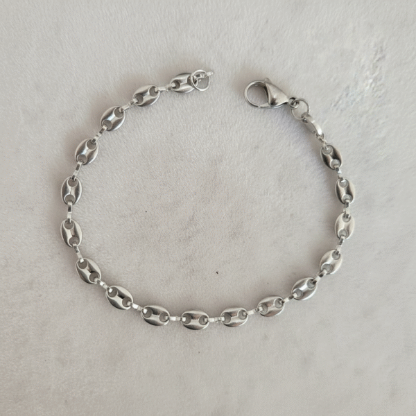 Ατσάλινο βραχιόλι αλυσίδα Basic 1