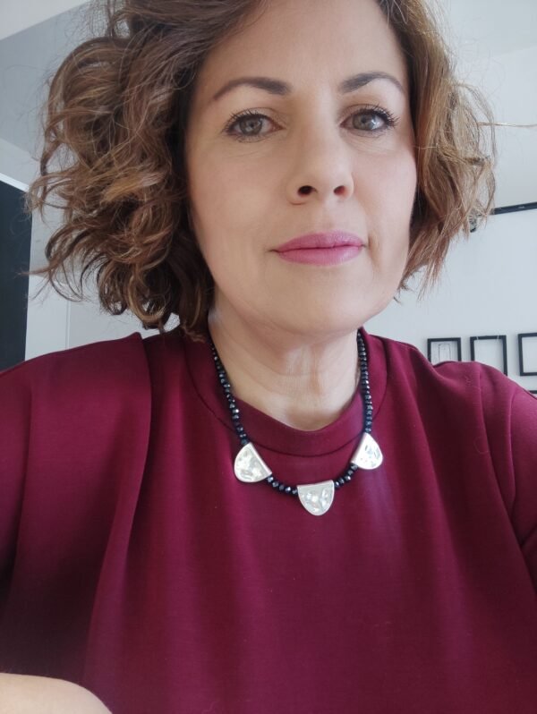 Χειροποίητο κολιέ Semimoon