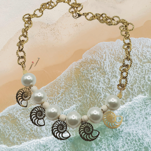 Χειροποίητο κολιέ Sea Shell