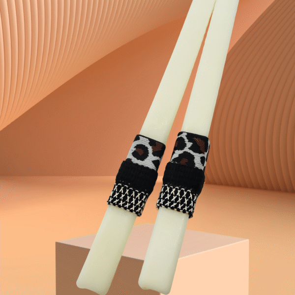 Λαμπάδα αρωματική τετράγωνη Leopard