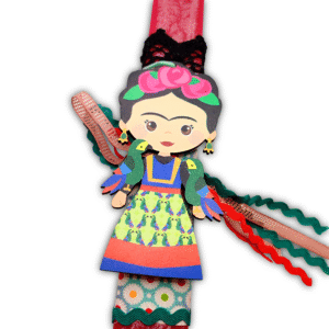 Aρωματική λαμπάδα κόκκινη πλακέ Φριντα