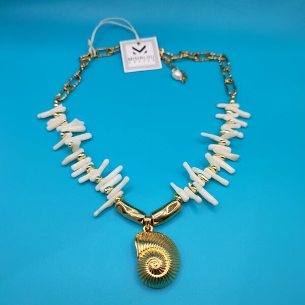 Misirlou χειροποίητο κολιέ Ammos ART 101