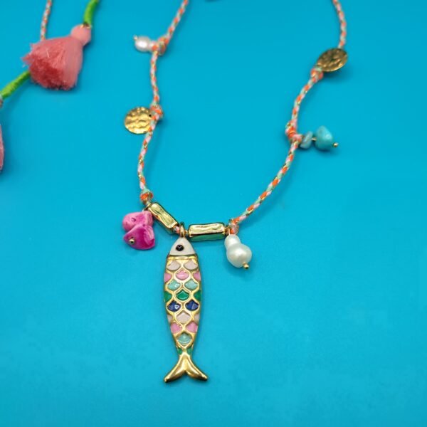 Misirlou χειροποίητο κολιέ Hara ART 126