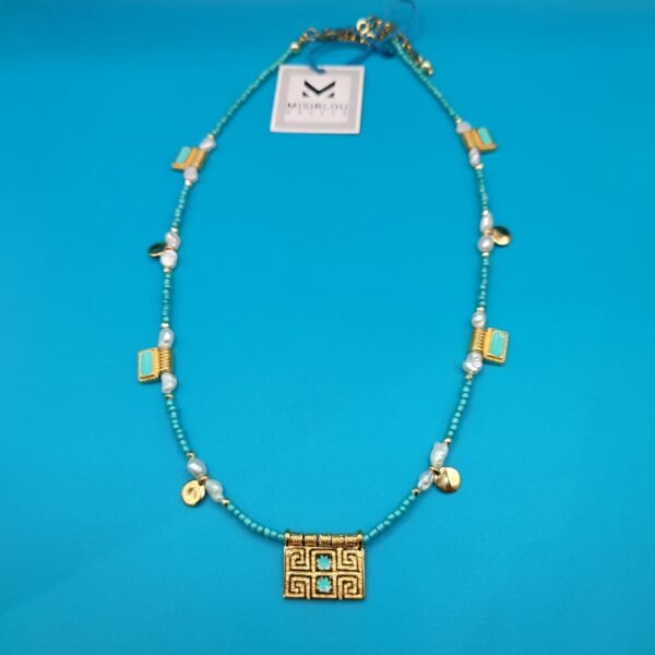 Misirlou χειροποίητο κολιέ Kyma ART 107