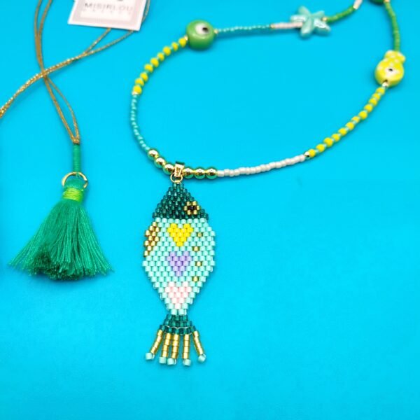 Misirlou χειροποίητο κολιέ Kyma ART 109