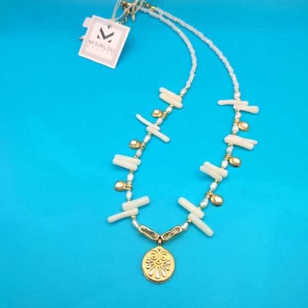 Misirlou χειροποίητο κολιέ Ammos ART 103