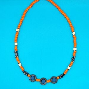 IMG_20260515_134745 Χειροποίητο κολιέ Orange Loop