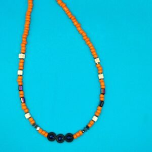 IMG_20260515_134821 Χειροποίητο κολιέ Orange Loop Blue